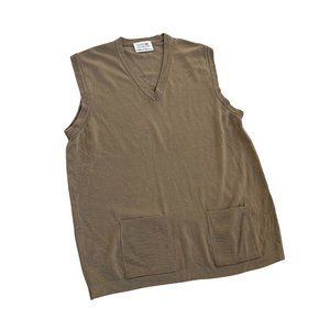 Farina (Switzerland) Schurwolle Vest (JW Anderson Thom Browne Burberry) : XL